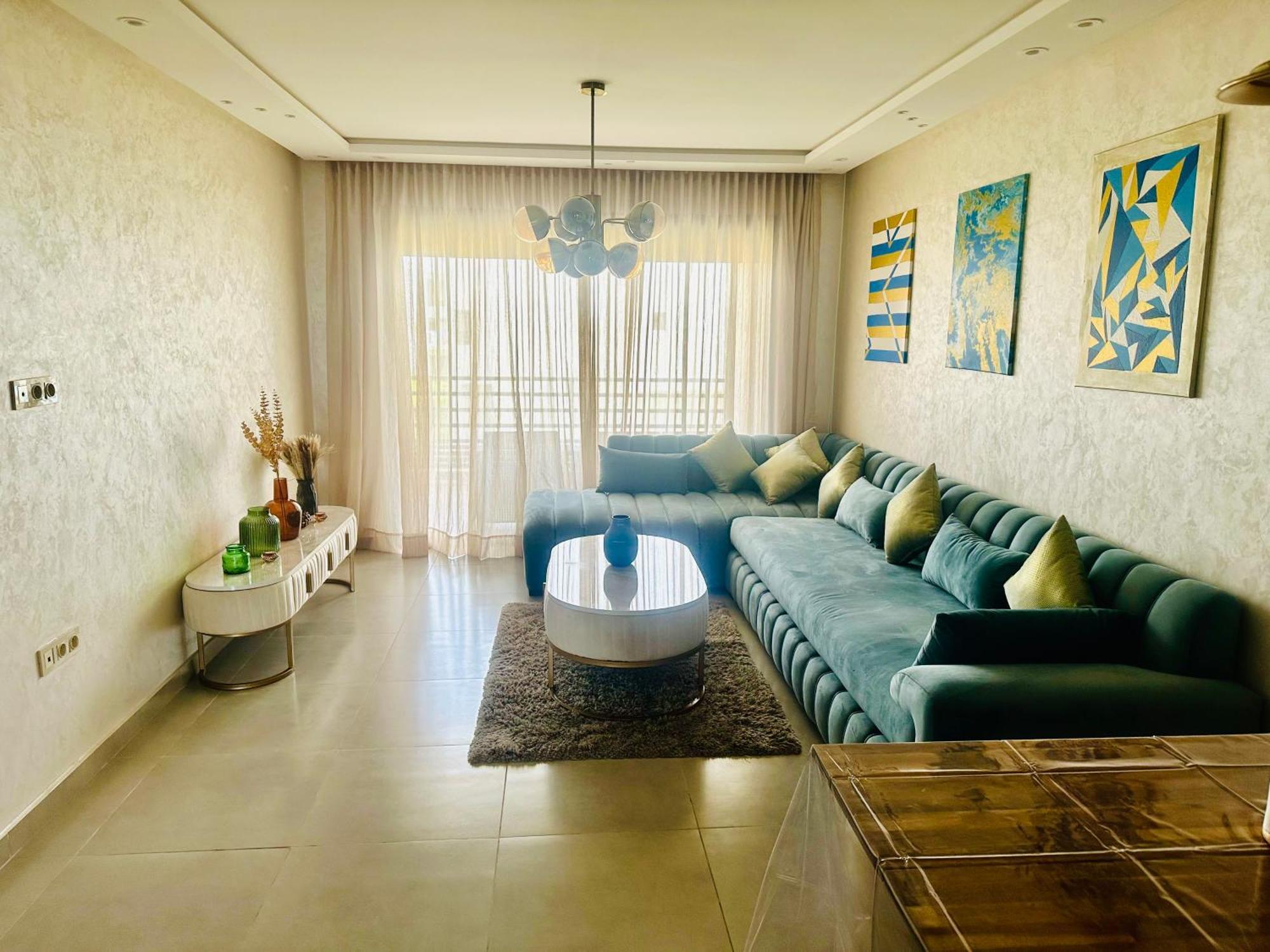 Appartement Cozy Avec Piscine Сиди Рахал Екстериор снимка